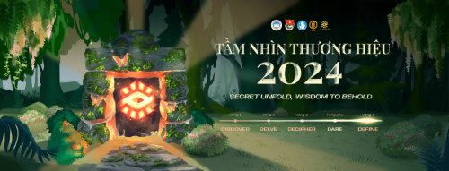 Chính thức mở đơn đăng ký trên toàn quốc Cuộc thi Tầm nhìn Thương hiệu 2024 – “Secret Unfold, Wisdom to Behold”