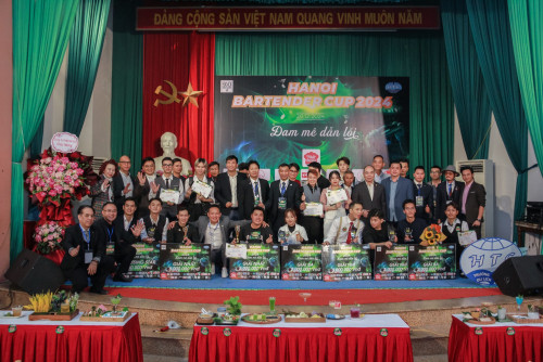 Hanoi Bartender Cup 2024: Tỏa sáng tài năng, nâng tầm nghệ thuật pha chế