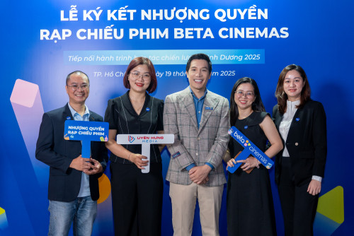 Beta Group tiếp tục bắt tay Uyên Hưng Media mở rộng chuỗi rạp chiếu phim tại Bình Dương