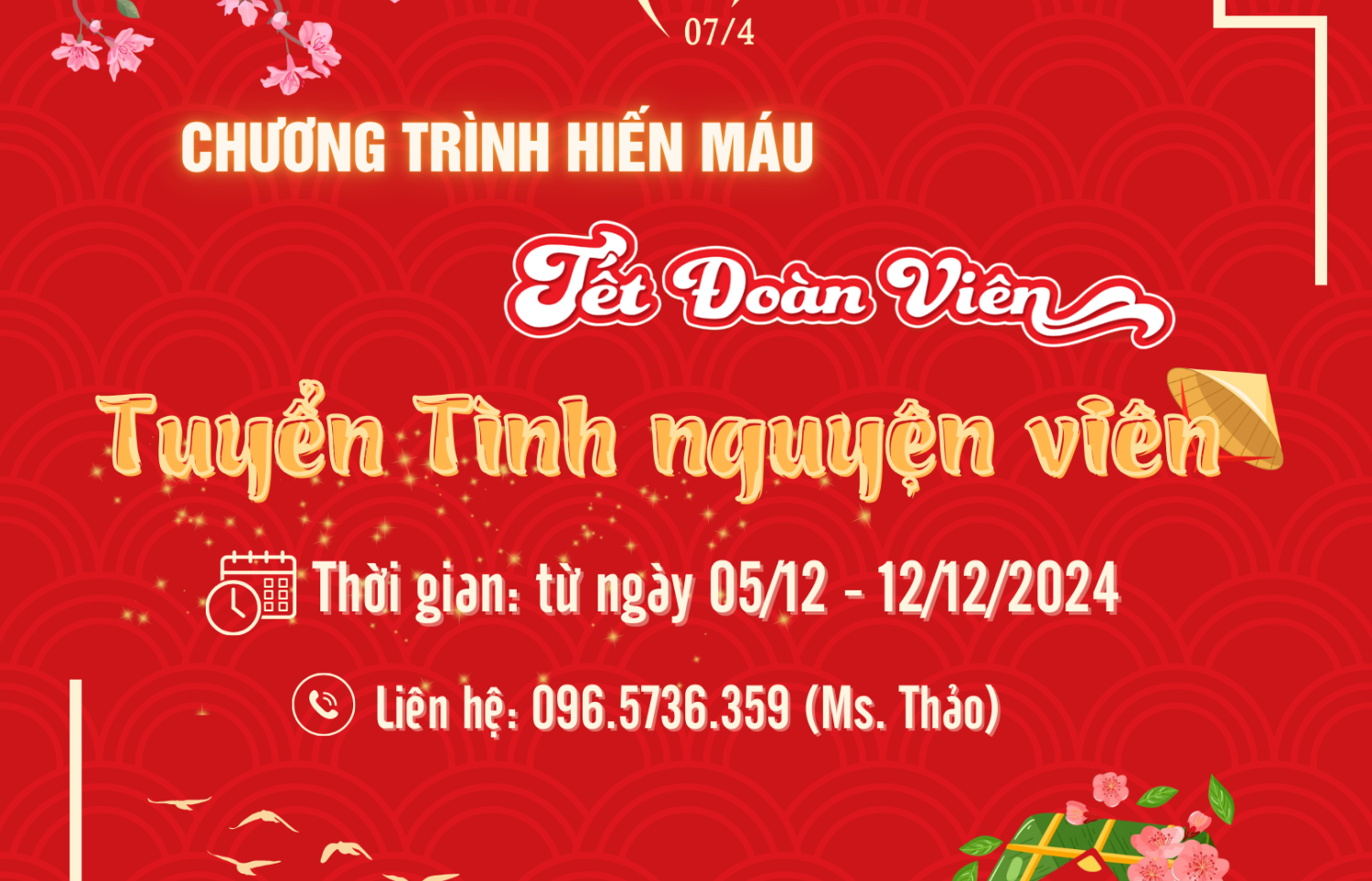 Tuyển tình nguyện viên chương trình "Tết đoàn viên"